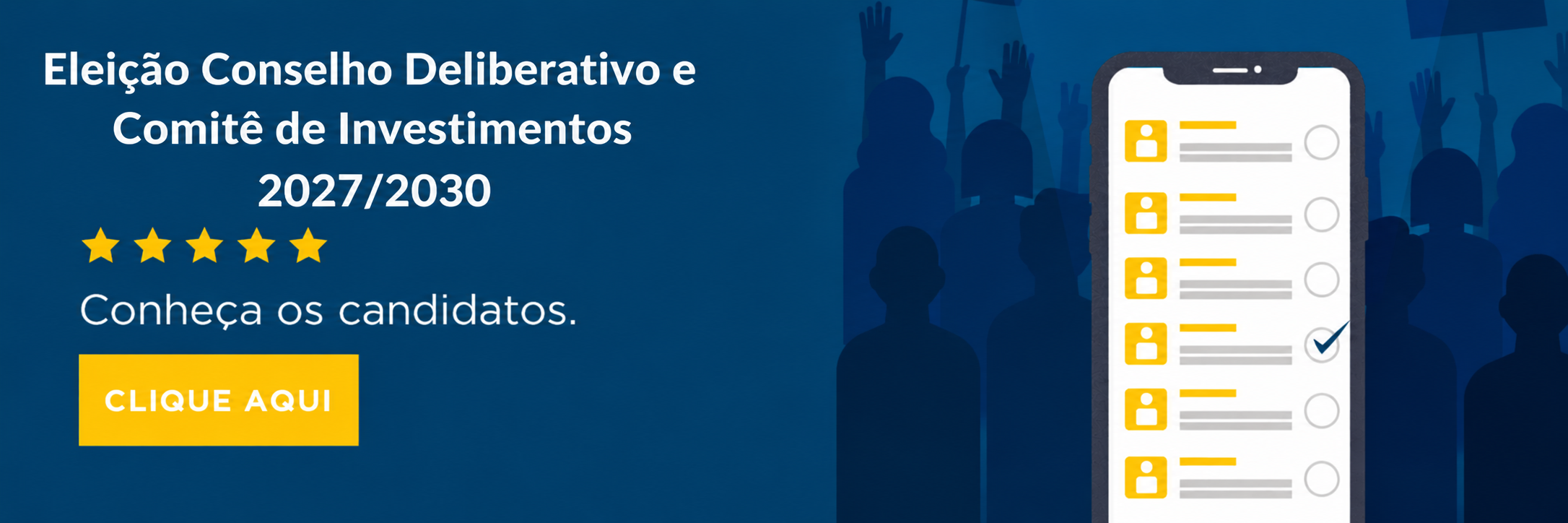 Conheça dos candidatos